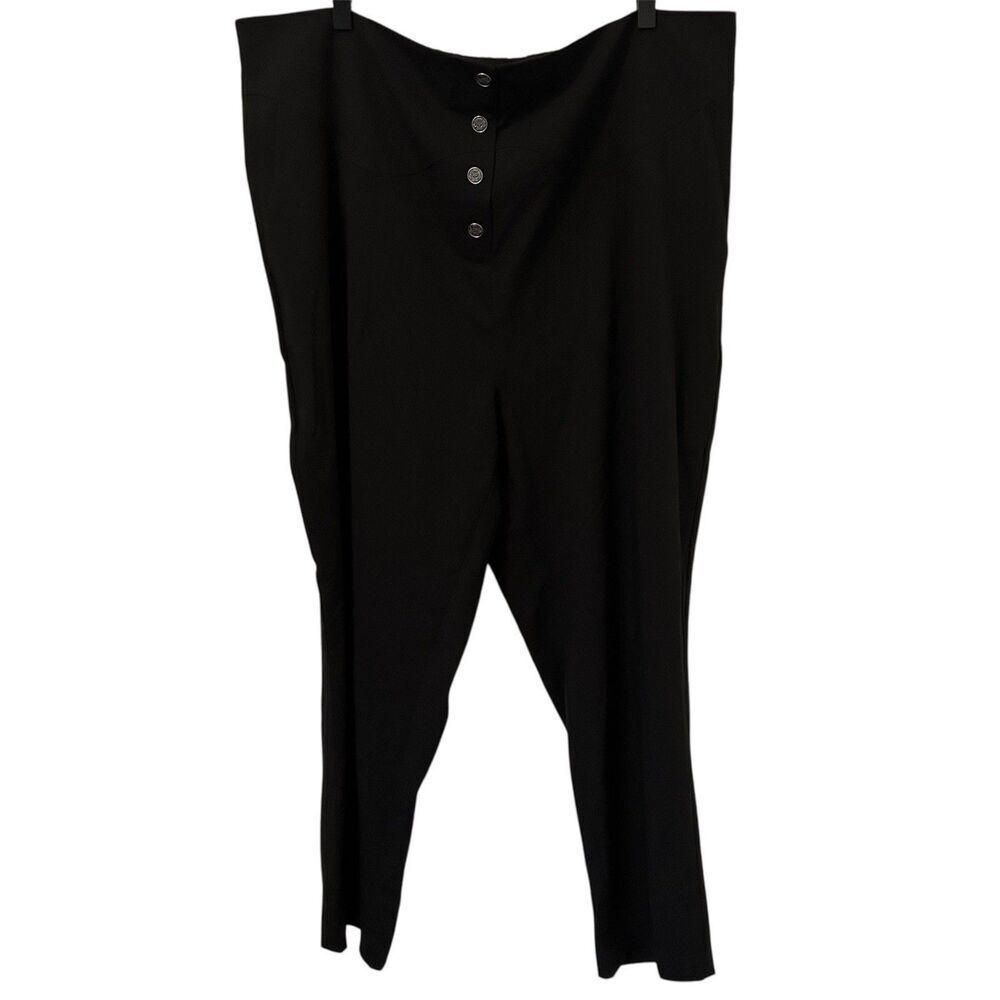 Disturbia Venere Shaped Waistband Trouser Black Size 16 NWT Witchy Gothic Grunge